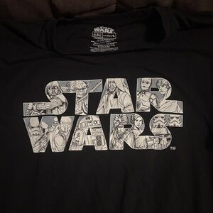 Star Wars Black and White Character Tee